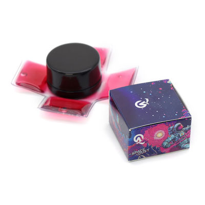 3 мл 5 мл 7 мл 9 мл Маленькая банка для даба с живой смолой, гашишем, стеклянной упаковкой, концентратом, масляной банкой с гелевым охлаждающим пакетом, холодными пакетами со льдом, бумажной коробкой