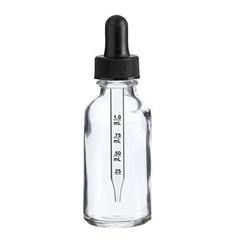 Ясная бутылка капельницы синего стекла кобальта для сыворотки 50ml 100ml эфирного масла