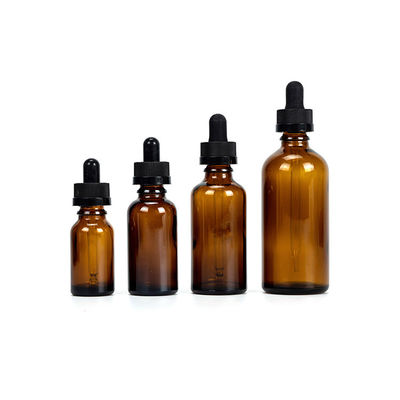 Ясная бутылка капельницы синего стекла кобальта для сыворотки 50ml 100ml эфирного масла