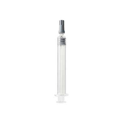 Шприц замка стекла 3ml Luer выскальзывания Luer многоразовый для чистого масла