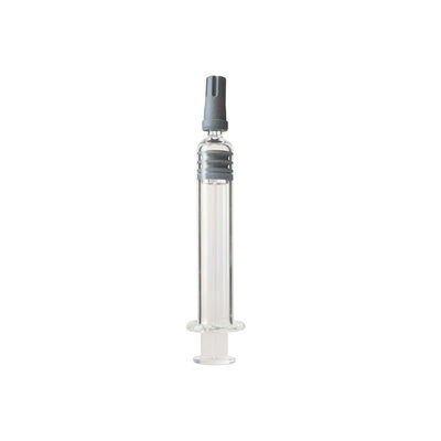 Шприц 2.25ml многоразового стерильного замка Luer стеклянный для масла пеньки CBD