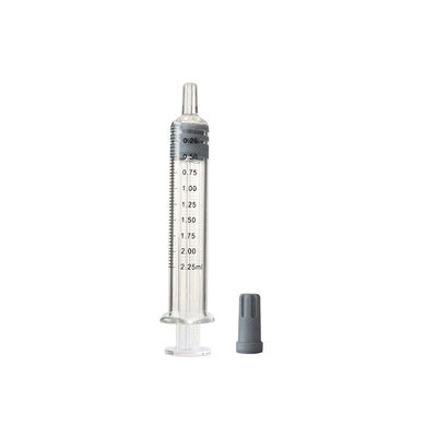 шприц замка Luer масла конопли 2.25ml с доказательством утечки крышки
