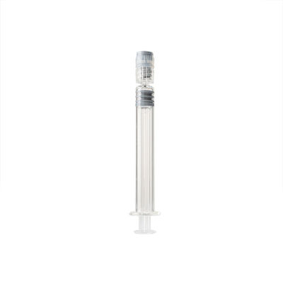 Медицинский шприц шприца 3ml замка Prefillable Luer ранга стеклянный для масла конопли CBD