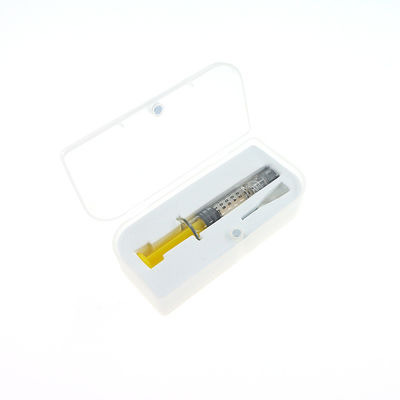 Покрашенные шприцы концентрата пеньки CBD шприцев 1ml замка Luer плунжера
