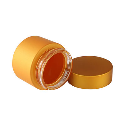 Опарника цветка пеньки опарника 2oz засорителя доказательства запаха золота логотип стеклянного изготовленный на заказ