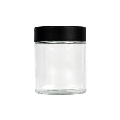 опарника засорителя ясности 4oz опарник цветка конопли стеклянного воздухонепроницаемый Childproof