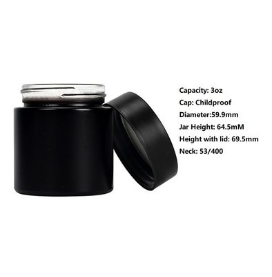 опарник D60 засорителя емкости 3oz/90ml стеклянный * размер H52 Mm