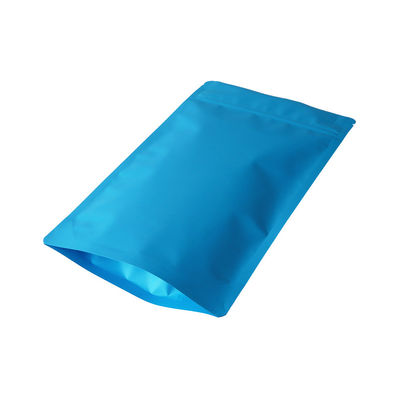 Оптовая продажа Синий Белый Черный Резистентный к детям Ziplock Mylar Weed Bags Childproof Packaging