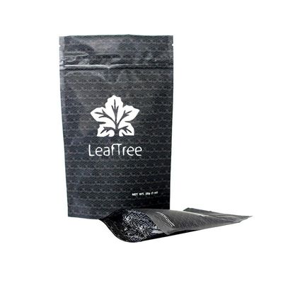 засоритель 28g 454g CBD Mylar упаковывая Ziplock финиш мягкого прикосновения сумки марихуаны