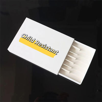 Прямоугольная коробка сигаретной бумаги Prerolls с ровной поверхностью