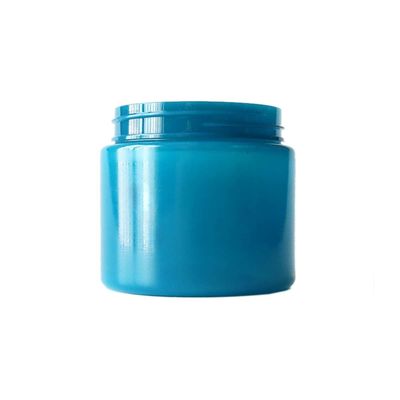 голубой пластиковый опарник засорителя 6oz с нажимом вниз &amp; повернуть крышки доказательства ребенка