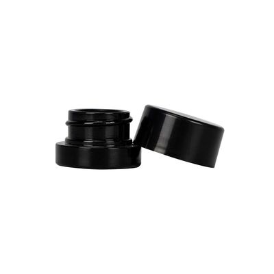Круглые стеклянные конопли концентрируют контейнеры 5mL 7ml воздухонепроницаемые