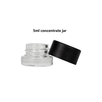 Опарник изготовленного на заказ концентрата цвета 9ml 5ml стеклянный с крышкой винта ребенка устойчивой