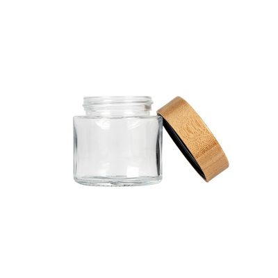 Крышка тары для хранения марихуаны CRC 3oz бамбуковая 3,5 грамма полет упаковывая опарникы