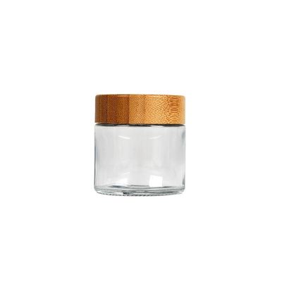 Крышка тары для хранения марихуаны CRC 3oz бамбуковая 3,5 грамма полет упаковывая опарникы
