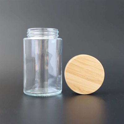 Childproof стеклянный опарник хранения 6oz для стекла засорителя цветка конопли упаковывая