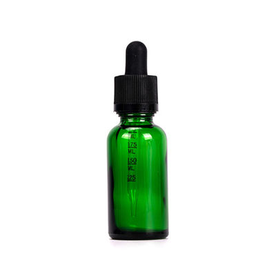 бутылка капельницы 30ml 1oz Амбер стеклянная с верхней частью ребенка устойчивой для масла пеньки