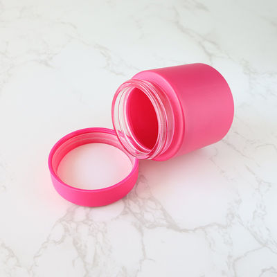 CR цветочные бутылки Jar Child Resistant Airtight Smell Proof Black Screw Cap Стеклянные банки для хранения травы