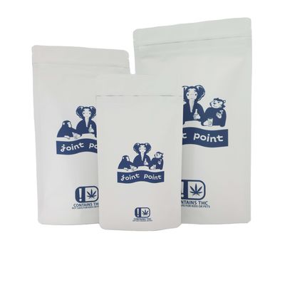 Продовольственный класс 28 г 1 фунт Mylar Weed упаковочные пакеты для 3,5 г 7 г 14 г печенье цветок