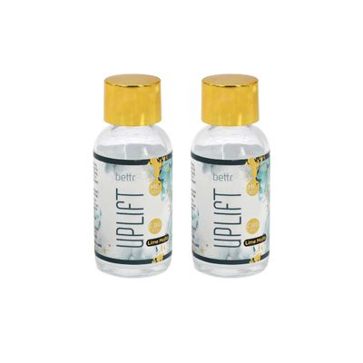 1 унция 30 мл герметичная прозрачная круглая стеклянная бутылка Бостон с черной завинчивающейся крышкой для эфирного масла, жидкого лекарства, жидкости