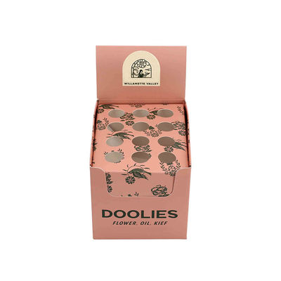 Торговая столовая столешница Картонная дисплейная коробка Стоянка для труб