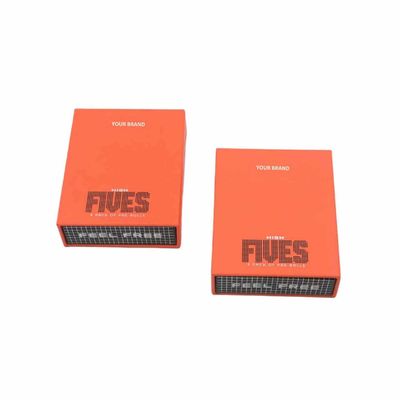 Коробка из бумаги для выдвижных ящиков с защитой от детей для 5 мини-прероллов