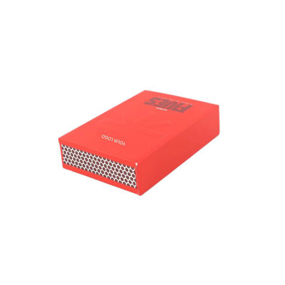 Тисненая упаковка для нескольких прероллов, коробка для джоинтов с отсеком для спичек